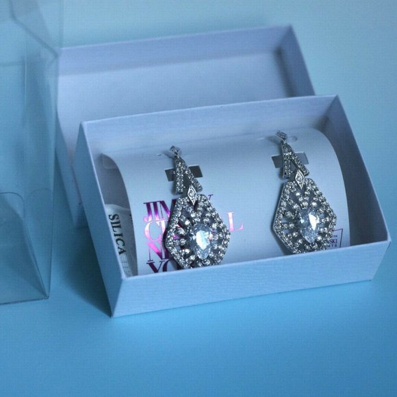 NEW Swarovski Crystal Chandelier Earrings - Picture 6 of 7